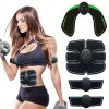 Portable Wireless ABS Stimulator Gel Pads With 6 Modes For Men And Women