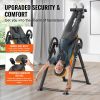 Inversion Table, 300lbs Capacity Heavy Duty Inversion Table, Decompression Back Stretcher Machine, Strength Training Equipment with Headrest
