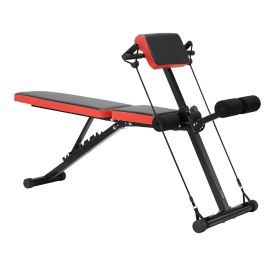 VEVOR Multi-Functional Weight Bench for Full Body Workout, Roman Chair Hyperextension Bench (Product Type: A-Type, Product Load Capacity: 770 lbs)